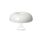 White Clérachic mushroom lamp with a glossy dome shade, shown against a plain white background.