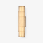 Clérachic tiered alabaster wall sconce in the smaller size, showing its slim stacked silhouette.
