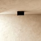 Clérachic short linear head in black, angled to show the stepped depth of its unlit housing.