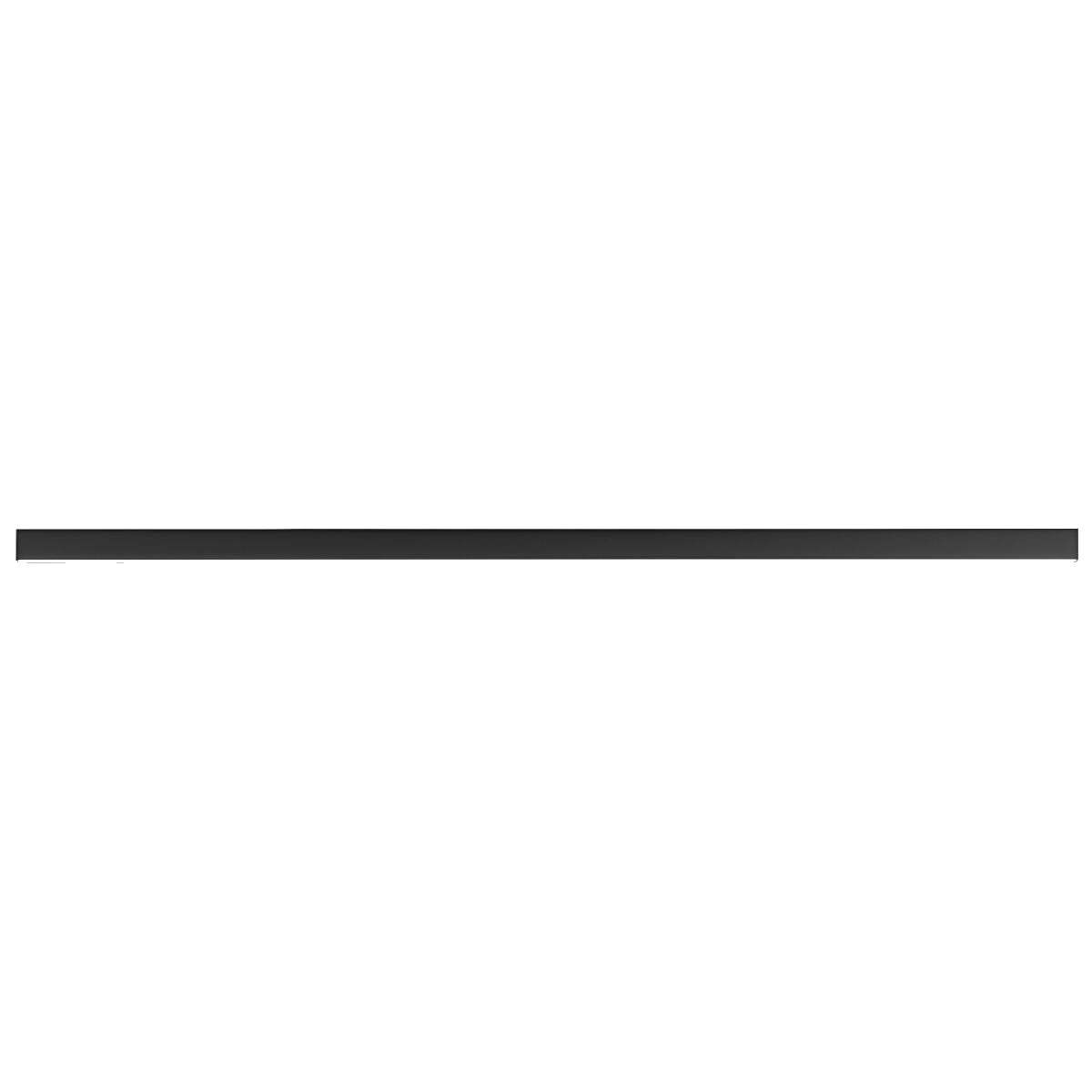 Dimension drawing of the ultra slim linear ceiling light, in outline against white.