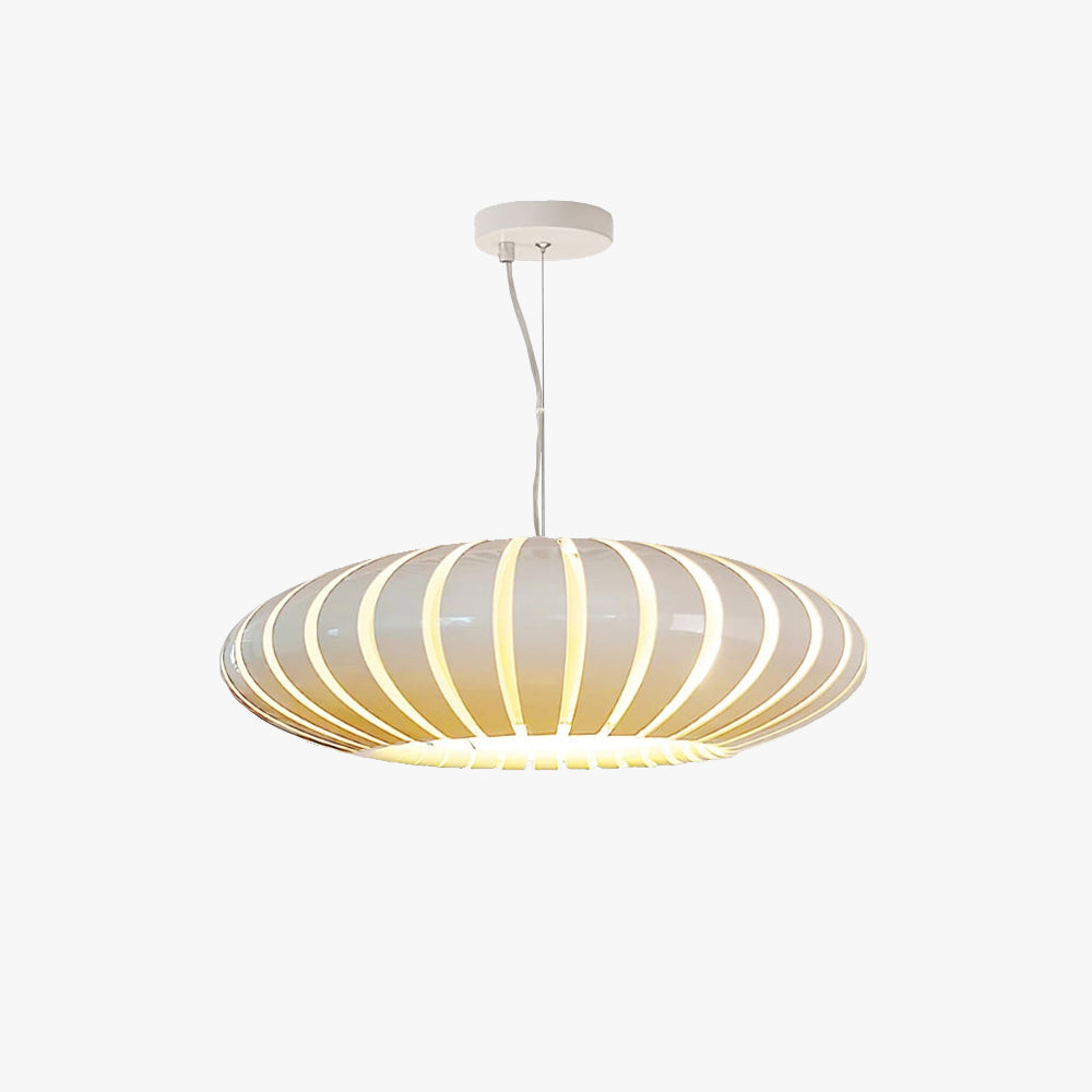 Clérachic White Acrylic Pendant Light for Dining Table — gallery 02, HD100.