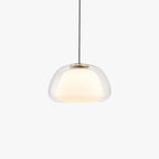 Clérachic White Glass Dome Pendant Light for Living Room — gallery 03, HD377 47aef378 3d33 4e2f bc6e 298dddfeec01.