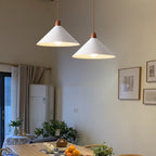 Clérachic White Metal Pendant Light for Bedside — gallery 04, 03 e620dbc1 334b 4807 8a2f 1c01d5e84132.