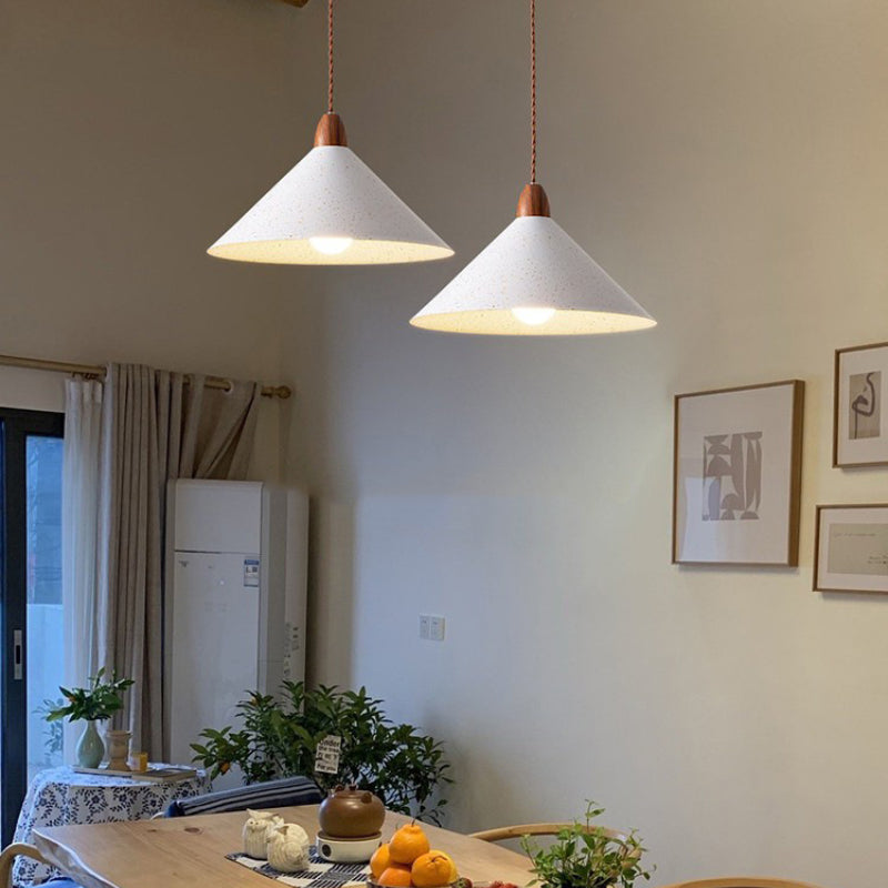 Clérachic White Metal Pendant Light for Bedside — gallery 04, 03 e620dbc1 334b 4807 8a2f 1c01d5e84132.