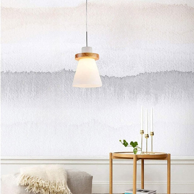 Clérachic Wood Cone Pendant Light for Dining Table — gallery 01, f93dae28 6a23 4711 b1b6 0ddfc45c75bc.