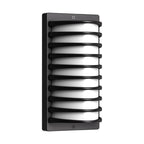 Laurce Nordic LED udendørs væglampe, sort aluminium, OSRAM-chip
