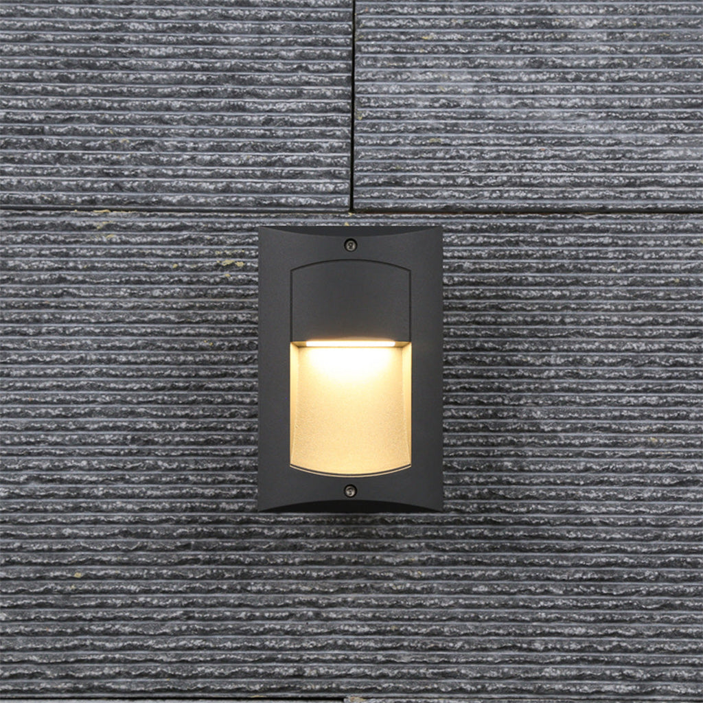 Luz LED de Passo em Alumínio para Montagem Embutida Harre para Decks Exteriores
