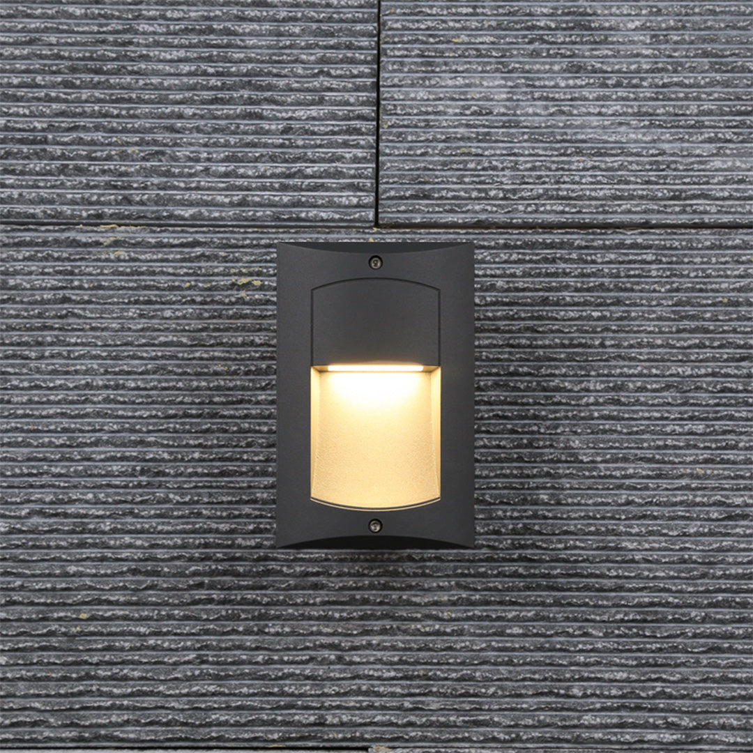 Luz LED de Passo em Alumínio para Montagem Embutida Harre para Decks Exteriores