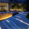 304 Stainless Steel LED Strip Light, Frosted Glass Deck Lamp