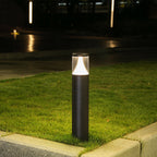 Lunan Aluminum Garden Stake Light, Scandinavian LED Bollard Design