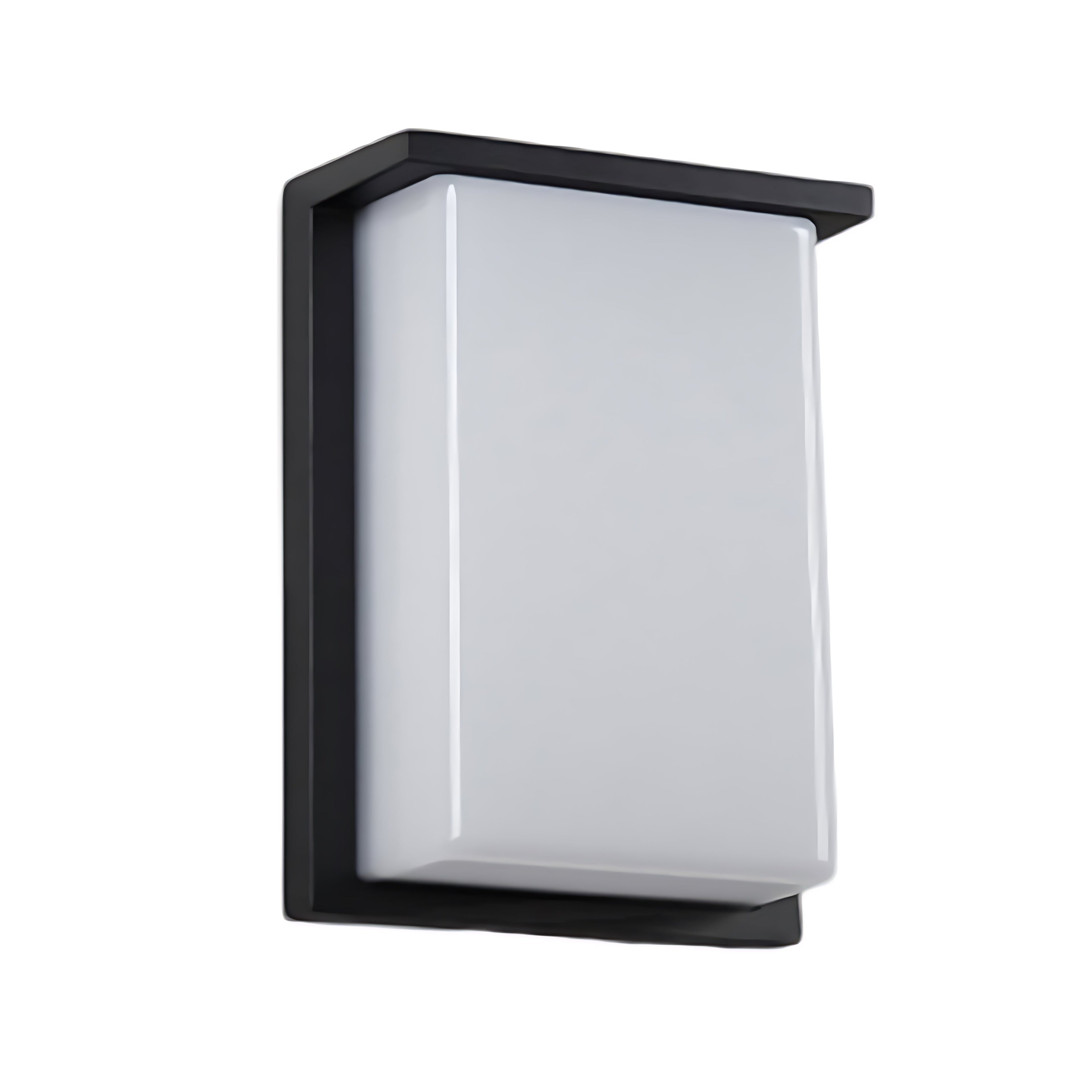Applique murale extérieure rectangulaire, aluminium moulé sous pression Heather avec LED