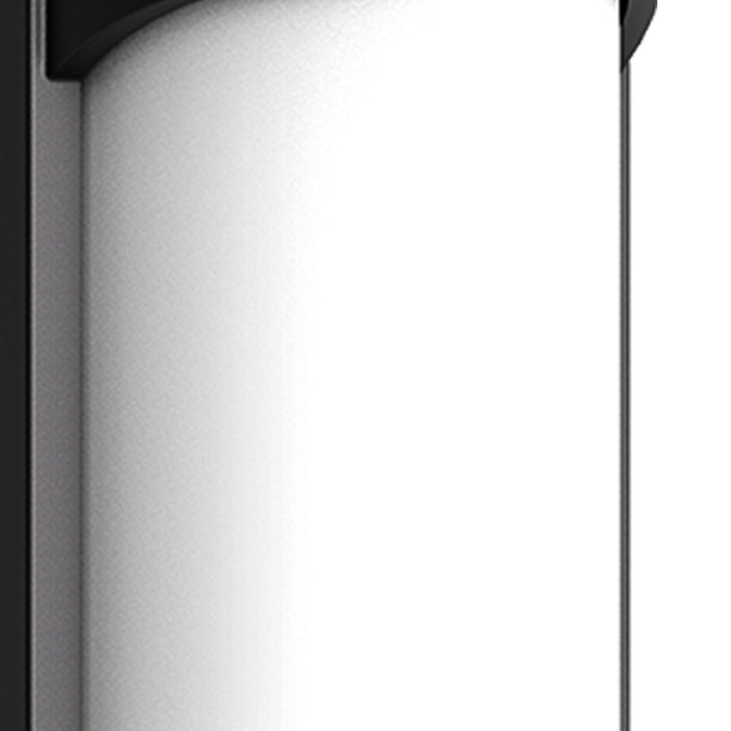 Laurce Nordic LED udendørs væglampe, sort aluminium, OSRAM-chip