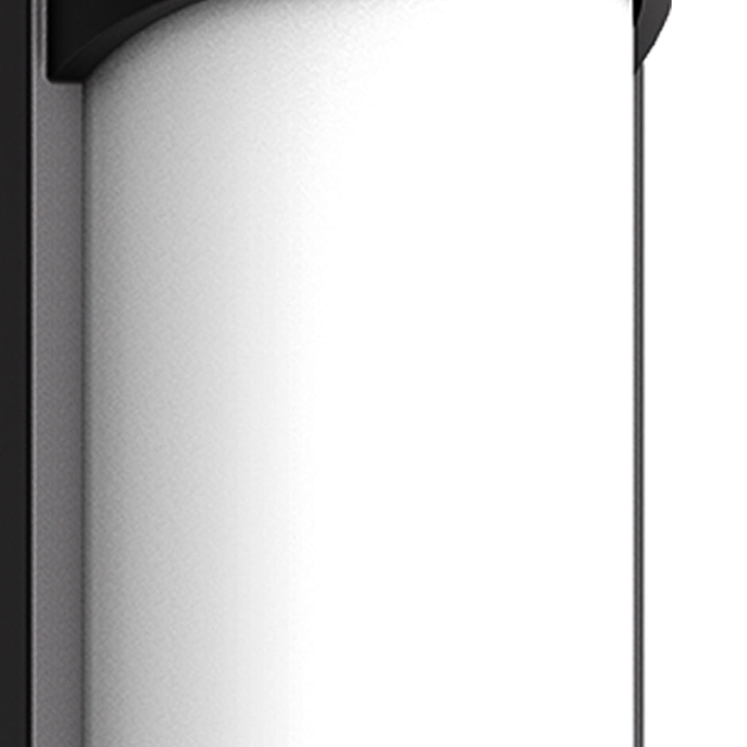 Laurce Nordic LED udendørs væglampe, sort aluminium, OSRAM-chip