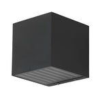 Up-Down Aluminum Outdoor Sconce, LED Wall Light With Shadow Effect