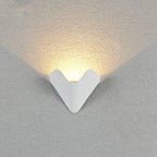 Aluminum LED Outdoor Sconce, Modern Wall Light With Optical Lens Shade