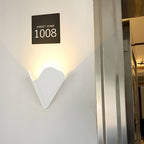 Aluminum LED Outdoor Sconce, Modern Wall Light With Optical Lens Shade