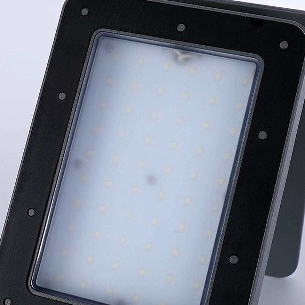 Soloon solcelle-LED udendørs væglampe, støbt aluminiumslegeme