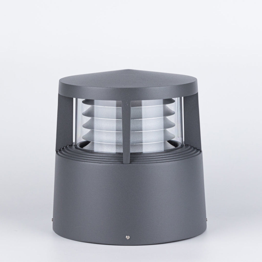 Luz de Baliza Exterior Philip Nordic em Alumínio com Lâmpada LED E27