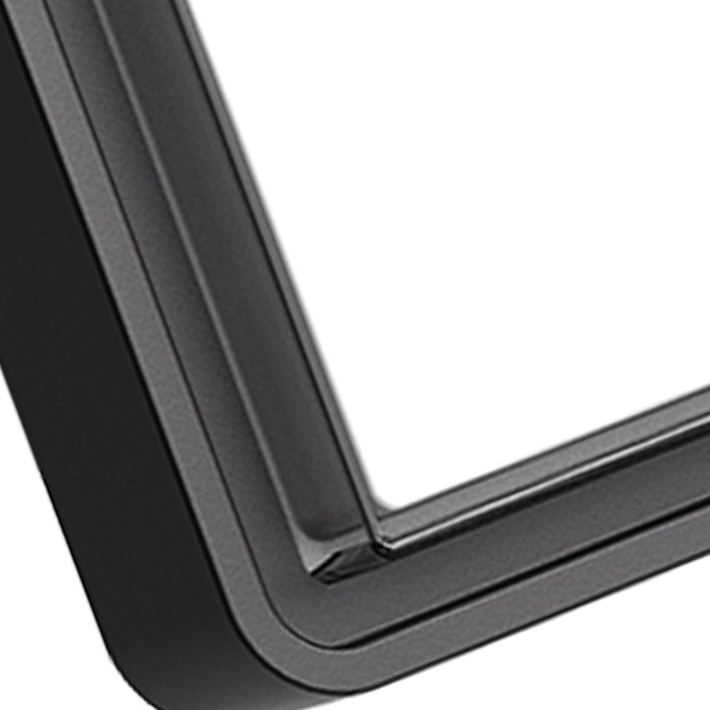 Applique murale LED Stan, aluminium noir flash carré pour l’extérieur  