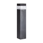 80cm Black Aluminum Lawn Bollard Light, OSRAM LED Nordic Design
