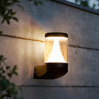 Marcus Nordic LED udendørs væglampe, sort aluminium, IP65-klassificeret