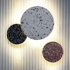 Luz de Parede Exterior Terrazzo Disc, LED à Prova de Água