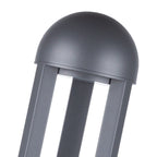 60cm Sand-Gray Aluminum Garden Pole Light, Modern Minimalist LED
