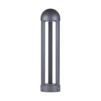 60cm Sand-Gray Aluminum Garden Pole Light, Modern Minimalist LED