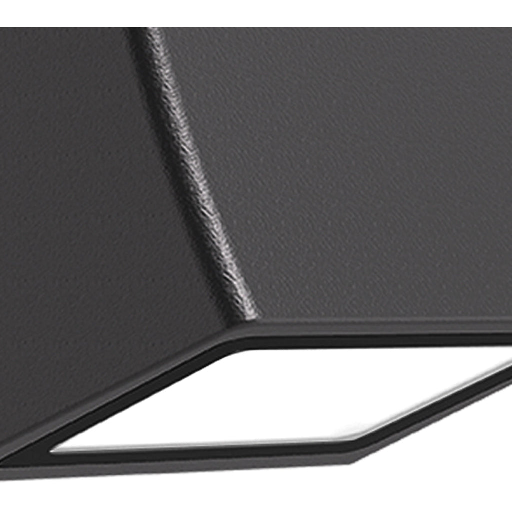 Arandela de Parede Elisay para Exterior, LED de Estilo Industrial, Alumínio Fundido Preto