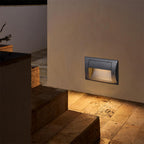 Luz LED de Passo em Alumínio para Montagem Embutida Harre para Decks Exteriores