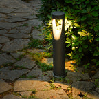 Searchy aluminium pullertlampe, minimalistisk nordisk utendørs stolpelampe