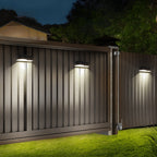Applique murale solaire avec LED changeant de couleur, design Conue  