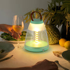 Rechargeable Touch Desk Lamp, Dimmable LED Table Light in Morandi Tones