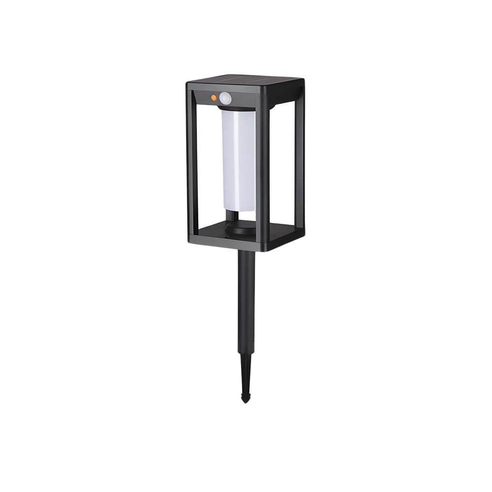 Solar Outdoor Lawn Light, Motion-Sensor Stake With Tri-Colour Or Edison LED