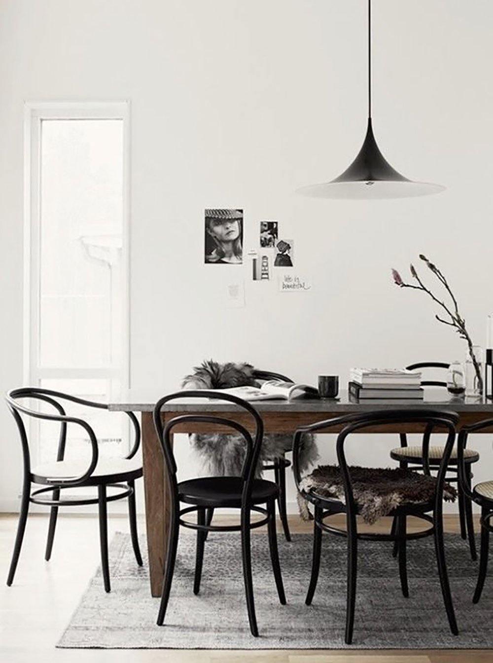 Semi pendel, bueformet spunset aluminiums-skærm, E26/E27, fast installation
