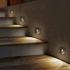 Luz de Escada Exterior LED Ritan, Luminária Moderna de Alumínio Embutida