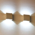 Adjustable Outdoor Wall Light, Weatherproof Metal Sconce
