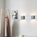 Adjustable Outdoor Wall Light, Weatherproof Metal Sconce