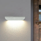 Ray metal væglampe, semi-buet LED udendørslys, IP65