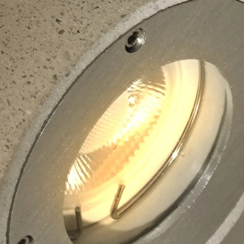 Cementcylinder udendørsvæglampe med integreret LED