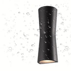 Ray Torch-Style Metal Wall Lamp, Minimalist LED Sconce