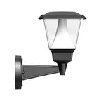 Norri Black Aluminum LED Outdoor Wall Sconce With Cone Shade