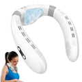 Portable Neck Fan with Cooling Plate, 5200mAh Battery, Bladeless