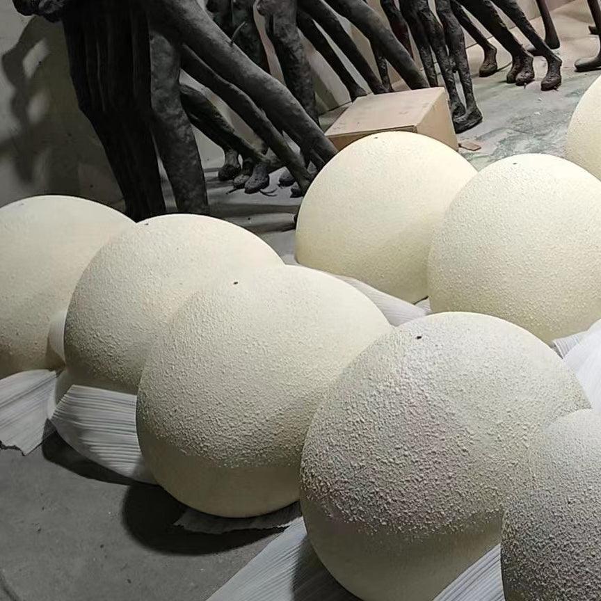 Pendant Light, Nubia Cloud Sphere, Polystyrene Shade, E26 LED