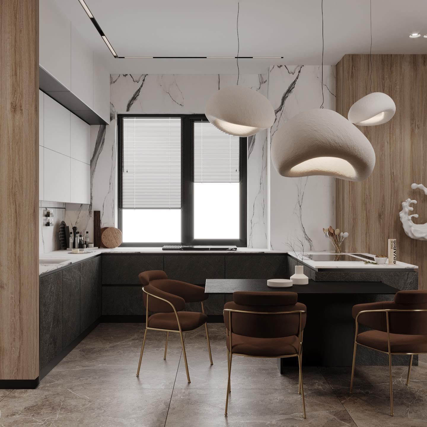 Pendant Light, Nubia Cloud Sphere, Polystyrene Shade, E26 LED