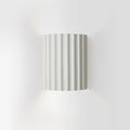 Sculptural Resin Wall Lamp With Warm LED Glow, Nordic Style