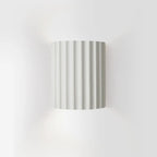 Sculptural Resin Wall Lamp With Warm LED Glow, Nordic Style