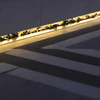 304 Stainless Steel LED Strip Light, Frosted Glass Deck Lamp