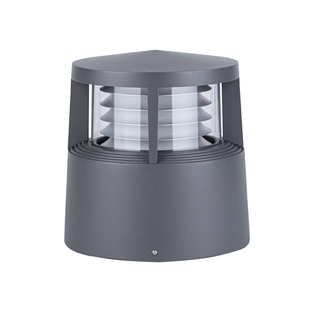 Luz de Baliza Exterior Philip Nordic em Alumínio com Lâmpada LED E27