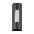 Utendørs vegglampe, minimalistisk aluminiumsdesign med varm LED-glød